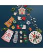 Danica Jubilee Christmas Dishtowel | Mistletoe & Martinis - Additional view