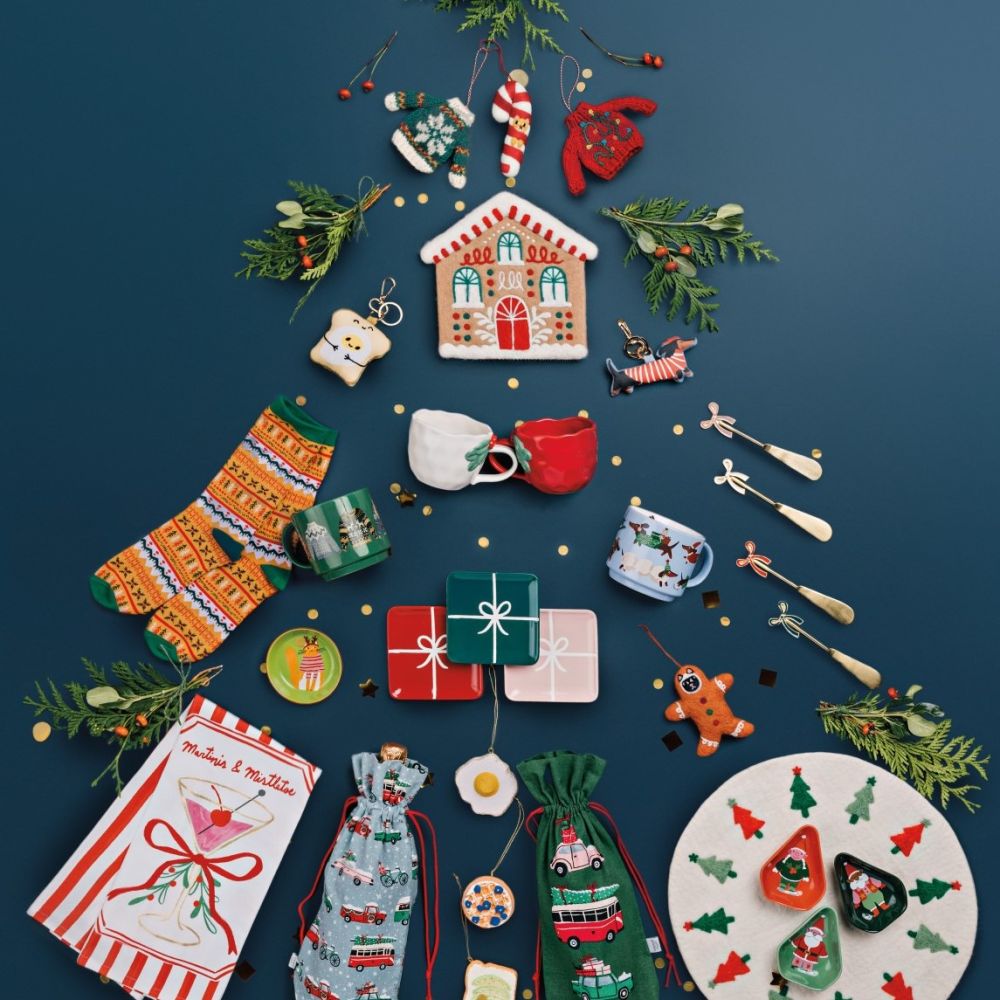 Danica Jubilee Christmas Shaped Dishes (Set of 3) | Tiny Tradition - Additional view