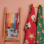 Danica Jubilee Printed Dishtowel | Dashing Dachshunds - Additional view