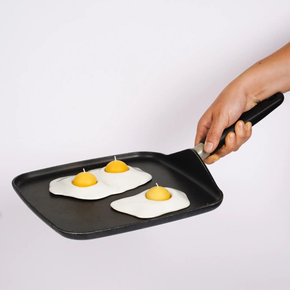 Collin Garrity Ceramic Double Egg Tea Light Candle Holder