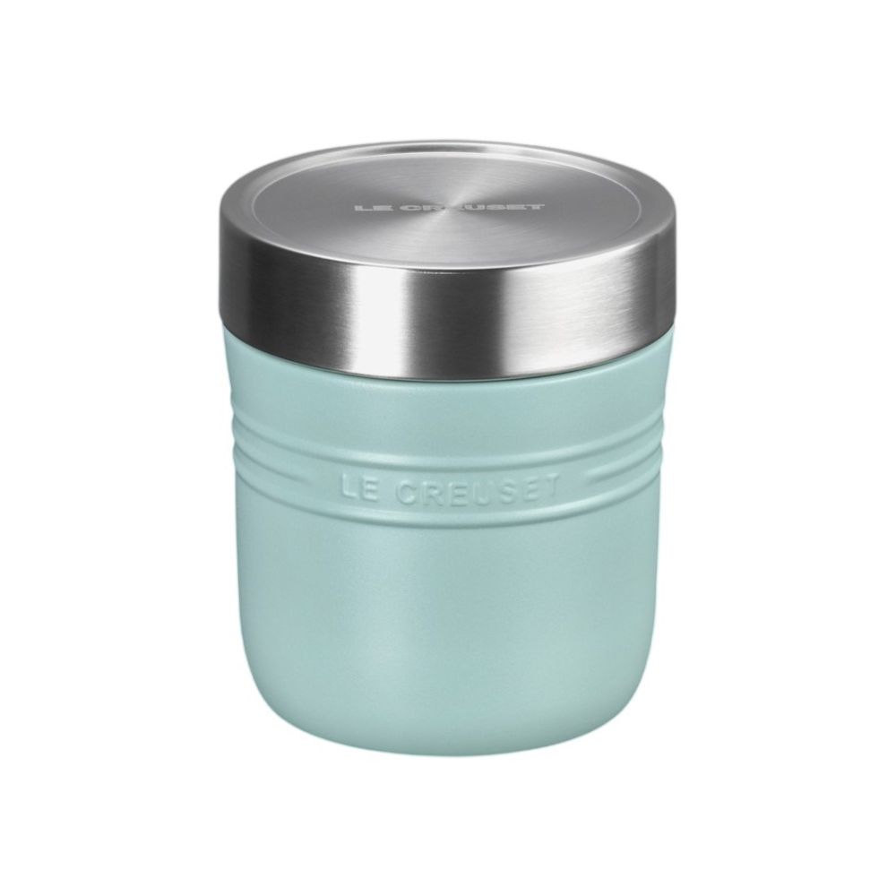 Le Creuset On The Go 16oz Stainless Steel Food Jar | Sea Salt