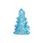 Mosser Glass Holiday Collection 2.75  Tree Figurine | Blue Carnival