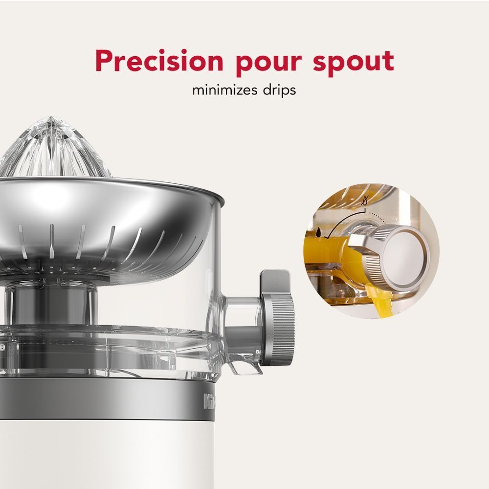 KitchenAid Go™ Cordless Citrus Juicer (Battery Sold Separately) | Porcelain White - Additional view