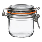 Le Parfait 200ml Tapered French Glass Preserving Jar with Airtight Rubber Seal