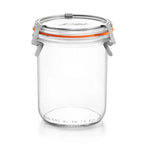 Le Parfait 580ml Bistrot French Glass Canning Jar with 86mm Removable Lid