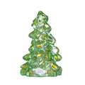 Mosser Glass Holiday Collection 8  Tree Figurine | Apple Green Carnival