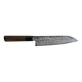 Kikuichi Nickel Warikomi Damascus 7  Santoku Knife