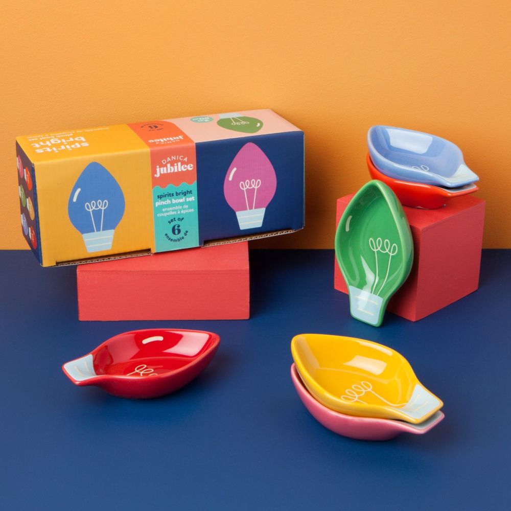 Danica Jubilee Pinch Bowls (Set of 6) | Spirits Bright - Additional view