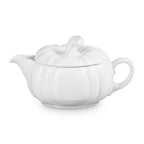 Le Creuset Pumpkin Gravy Boat with Lid | White