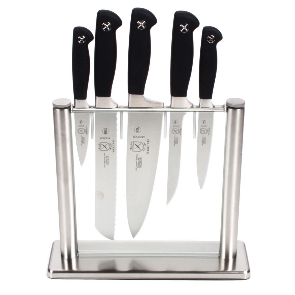 Mercer Genesis Knife Set Glass 6 Piece Set