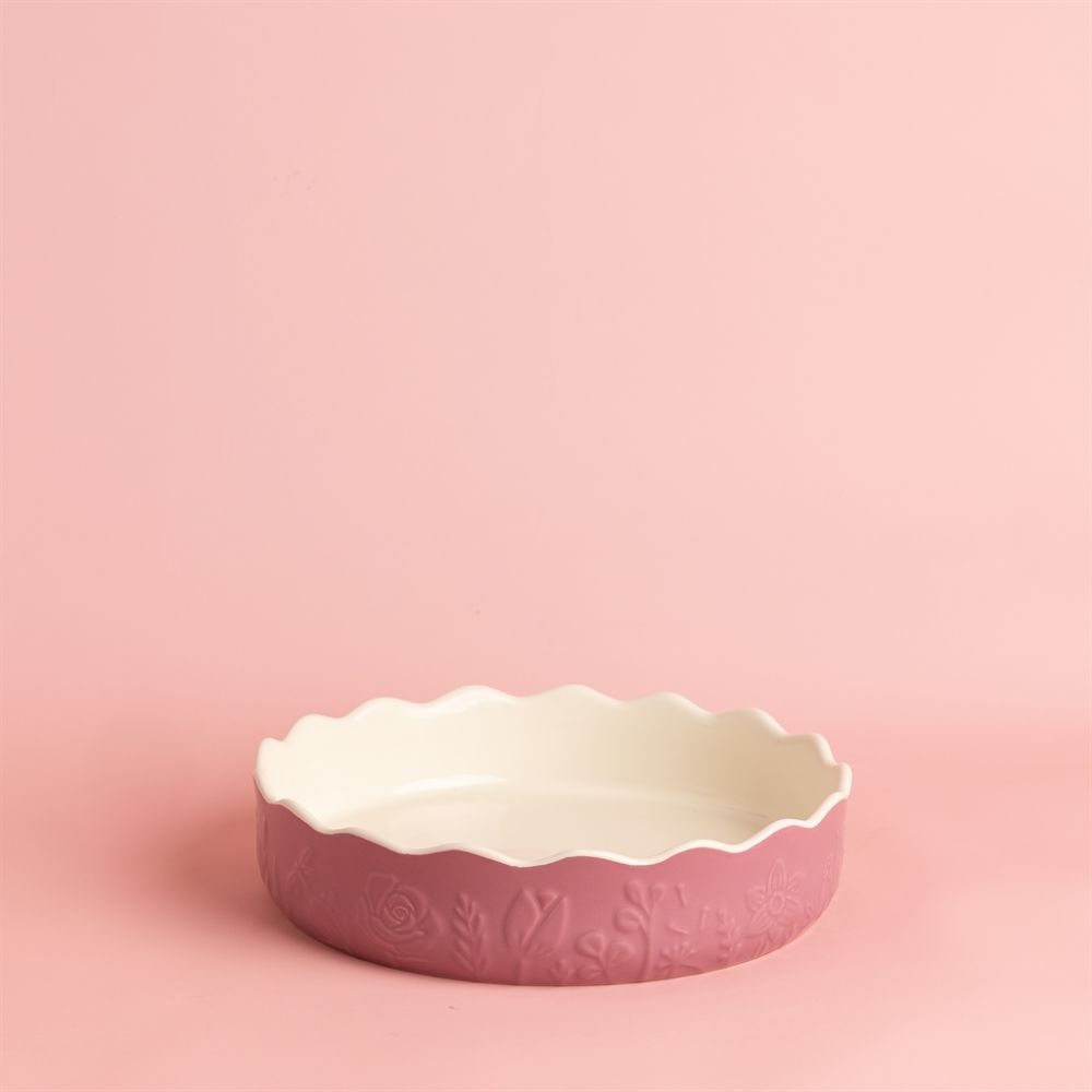 Mason Cash In the Meadow 9  Pie Dish | Pink