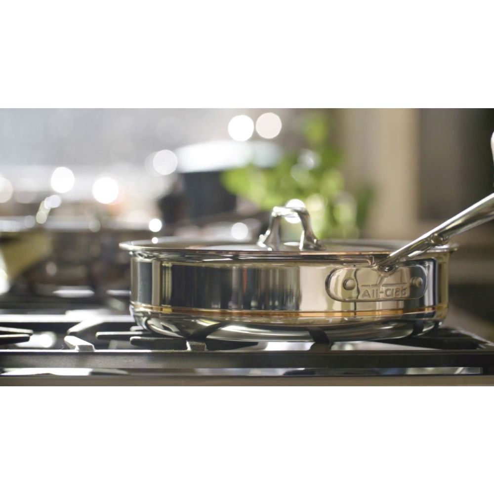 All-Clad D3 Stainless Steel Cookware Set | 10-Piece - Additional view