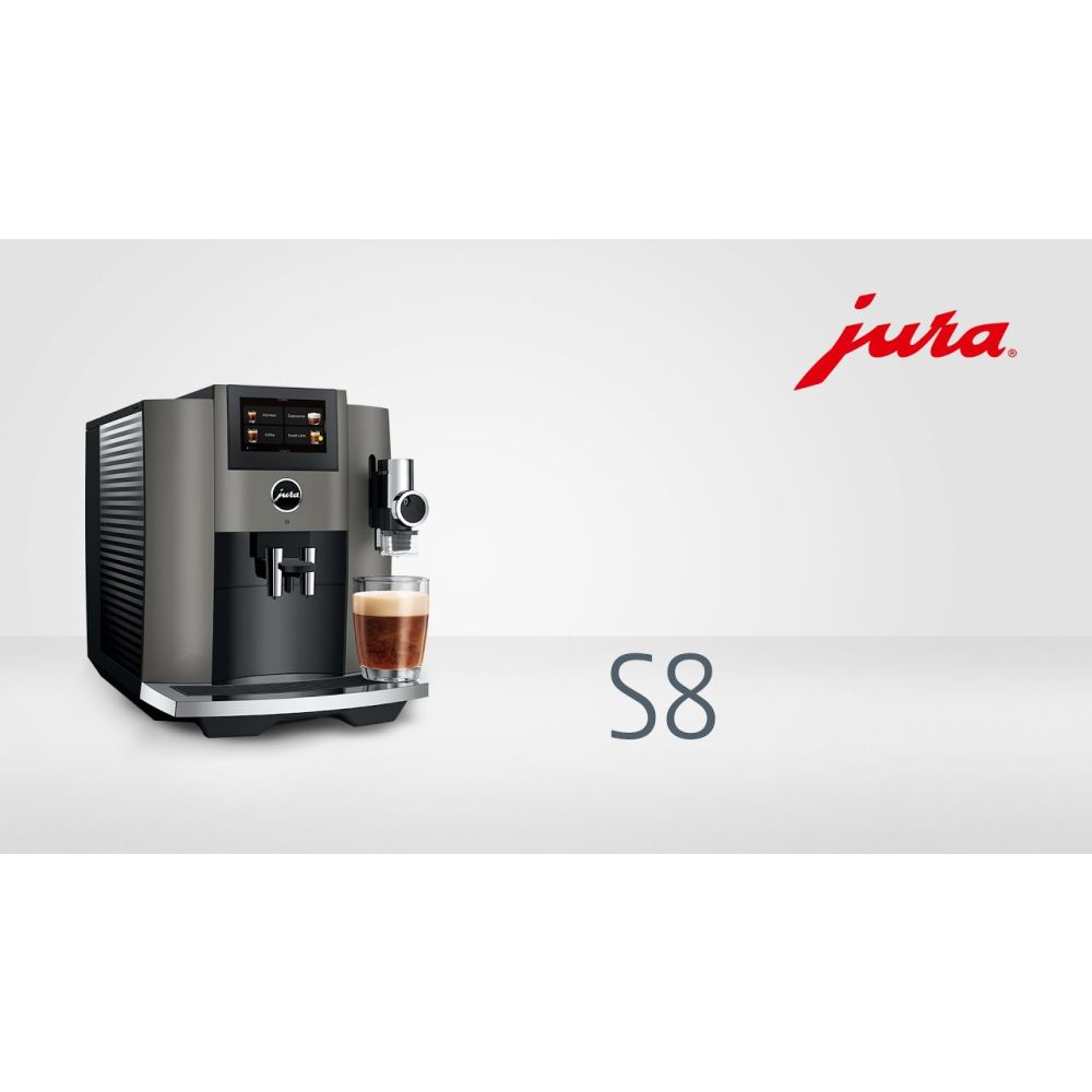 Jura S8 Automatic Coffee Machine | Chrome - Additional view