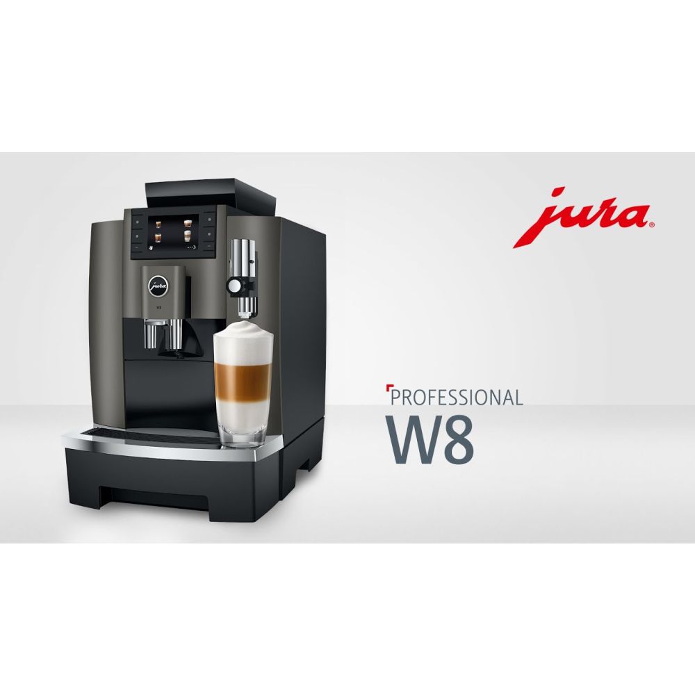 Jura W8 Automatic Coffee Machine | Dark Inox - Additional view