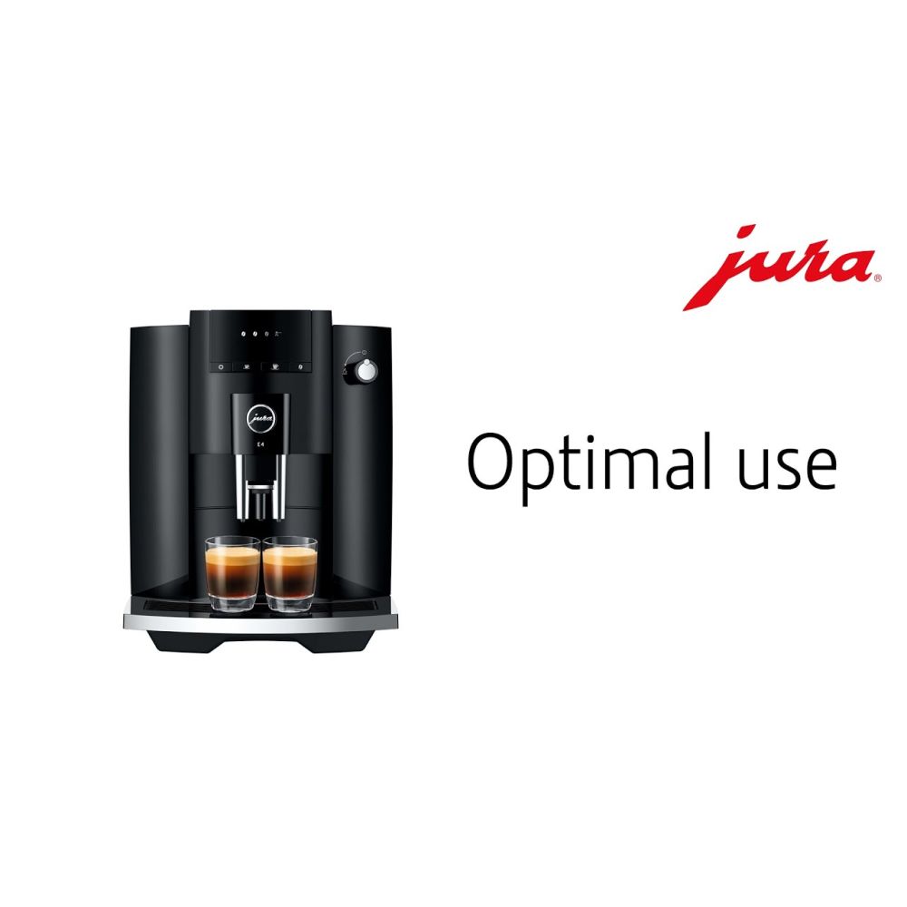 Jura E4 Automatic Coffee Machine | Piano Black - Additional view