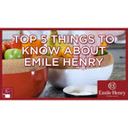 Emile Henry 3-Piece Large Rectangular Bakers | Burgundy - Additional view