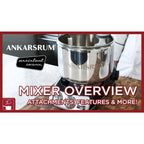 Ankarsrum Essential Package Stand Mixer | Light Creme - Additional view