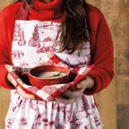 Now Designs by Danica Bowl Cozy | Red - Additional view