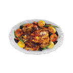 Harold Imports Turkey Platter and Serving Tray: 17.5 , White Porcelain - Additional view