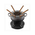 Le Creuset Alpine Signature Round 2.5 Qt. Fondue Set | Oyster