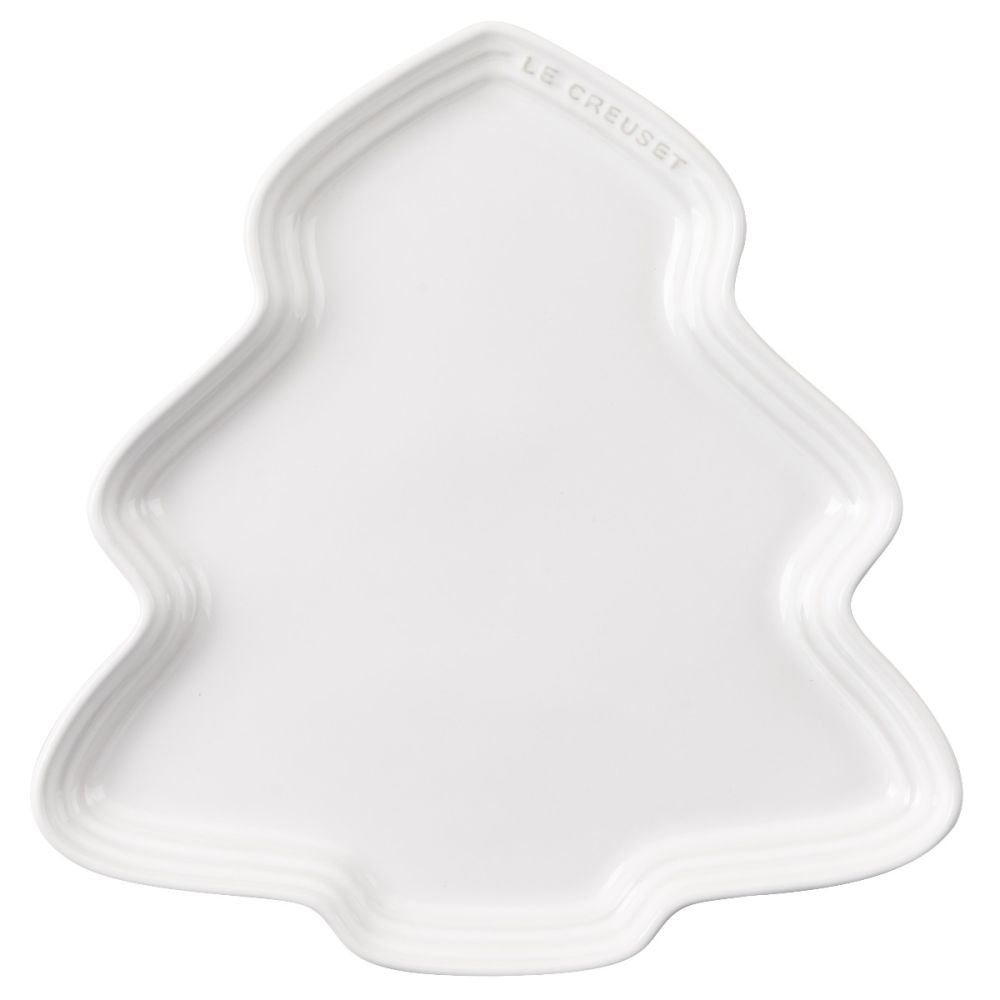 Le Creuset Tree Spoon Rest | Noel (White)