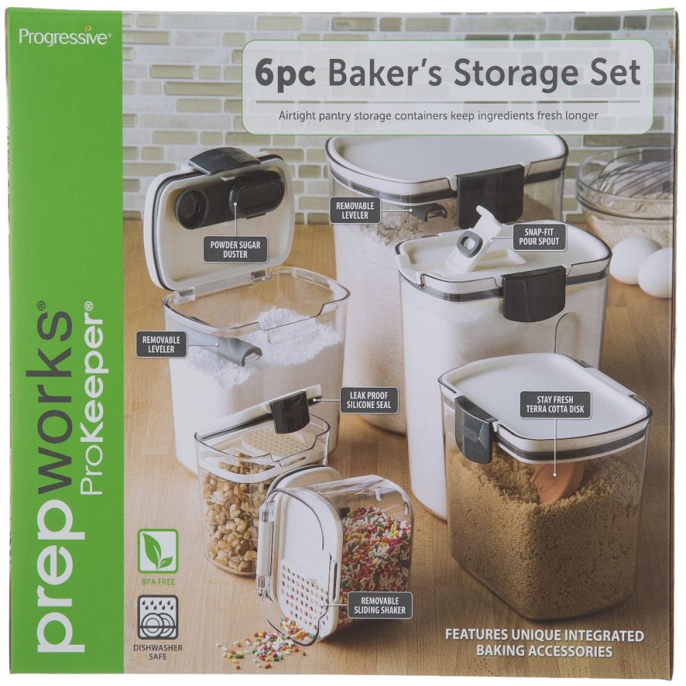 Progressive ProKeeper 6-Piece Baker's Storage Set - Additional view