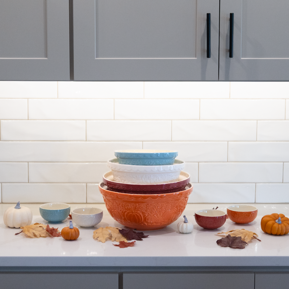 Mason Cash In The Pumpkin Patch 5.9oz Prep Bowls | Set of 4 - Additional view