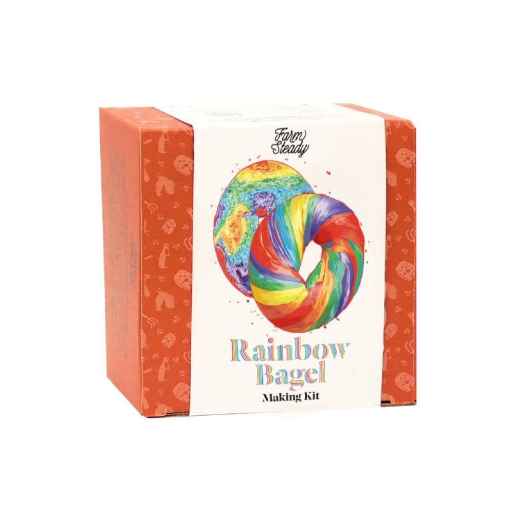 FarmSteady Rainbow Bagel Making Kit
