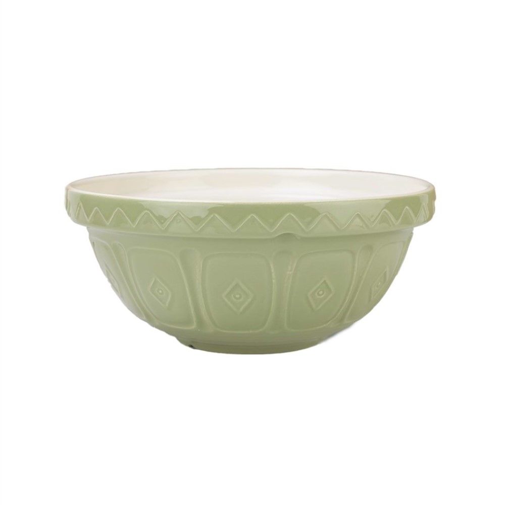 Mason Cash The Greenhouse S18 (2.85 Qt.) Mixing Bowl | Sage