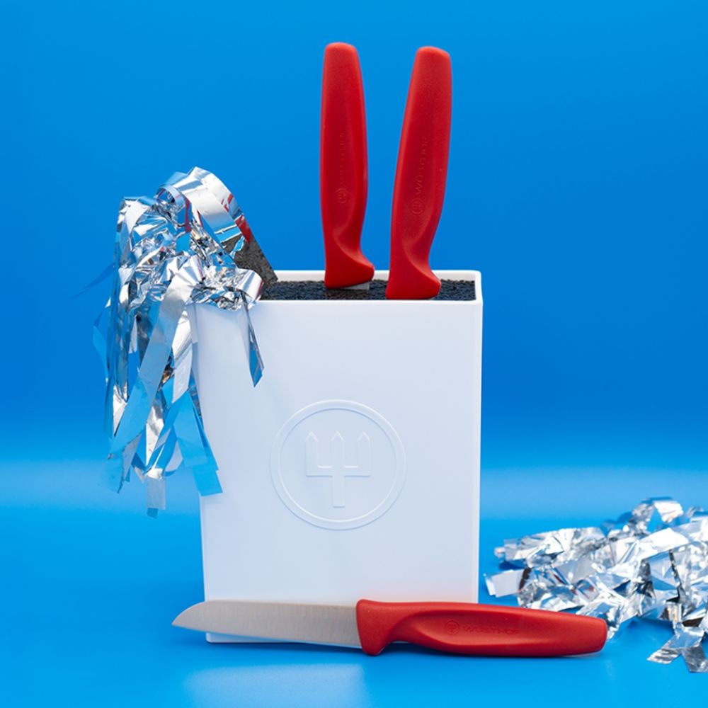 WÜSTHOF Create 3-Piece Paring Knife Set | Red - Additional view