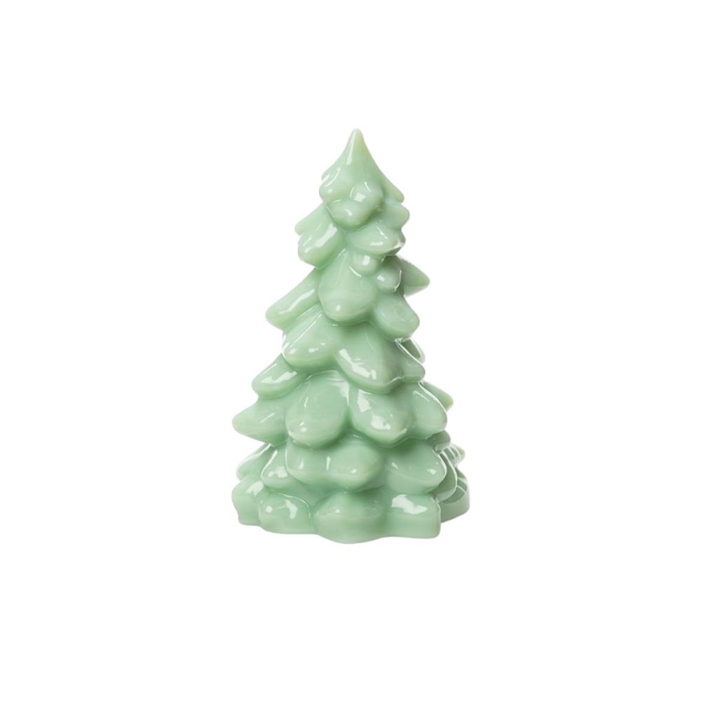 Mosser Glass Holiday Collection 8  Tree Figurine | Jadeite