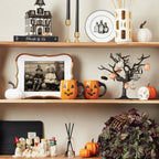 Lenox Vintage Halloween Dessert Plate Set | 4-Piece - Additional view
